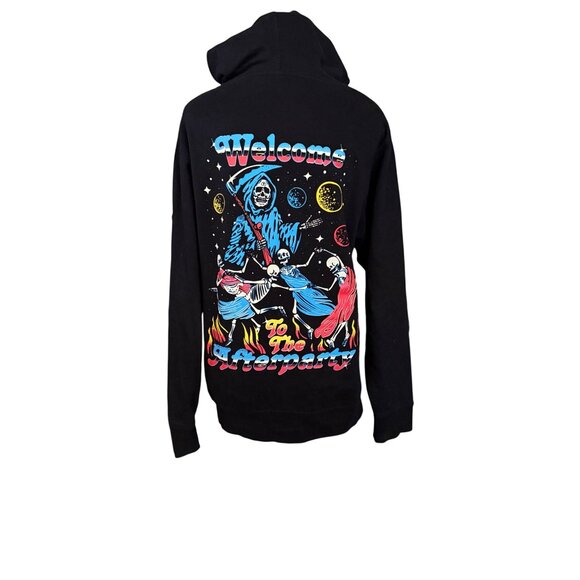 Boss Dog Unisex Hoodie "Welcome To The Afterparty" Graphic Print Black - Picture 4 of 6